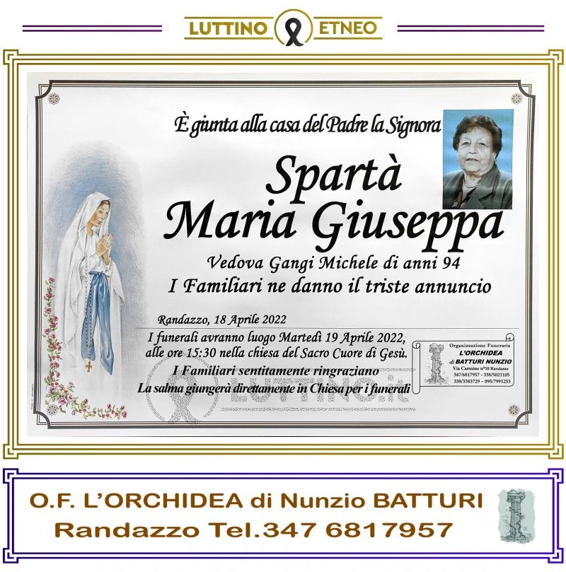 Maria Giuseppa Spartà 